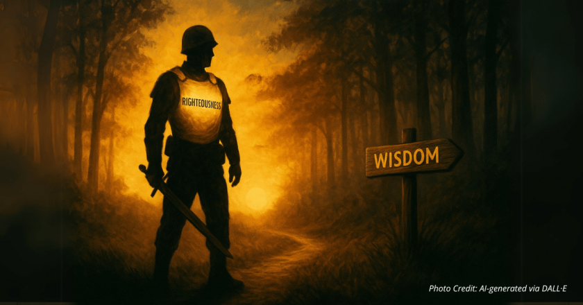 Devotional: March in righteousness, not just good intentions