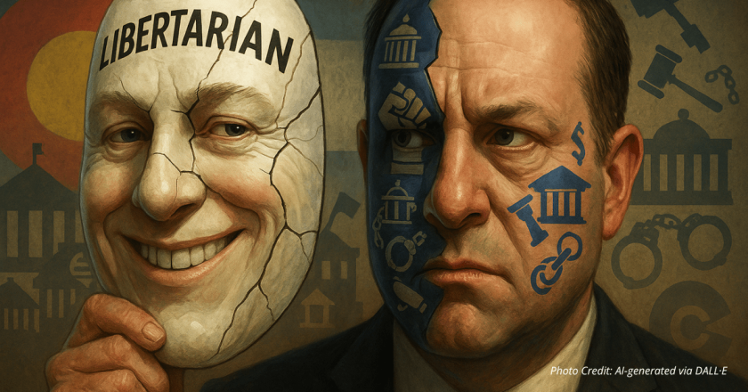 Polis’ ‘libertarian’ label faces reality check from Reason Magazine