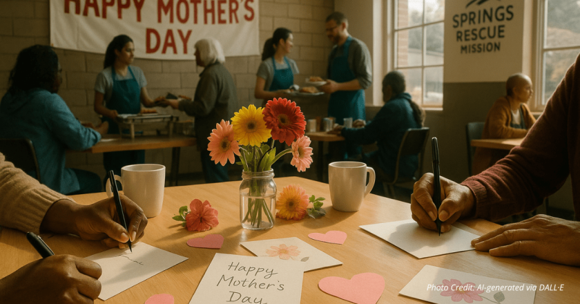 Writing to remember and reconcile: Colorado Springs Rescue Mission marks Mother’s Day with purpose