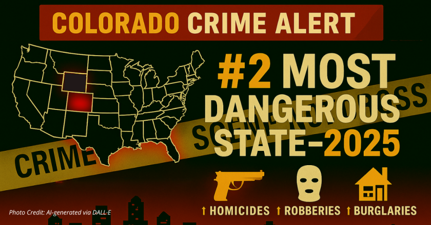 10 most dangerous states to live in revealed: Colorado comes in at #2